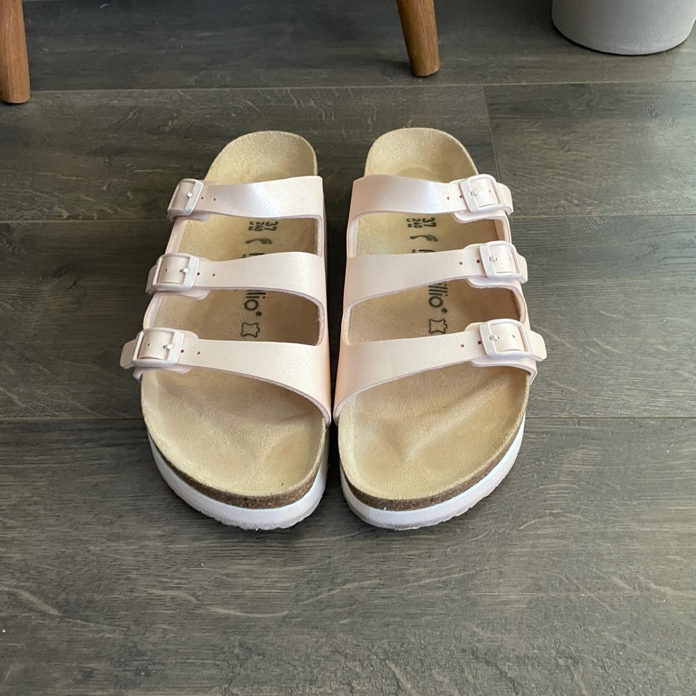 Birkenstock Papillio Florida Pap light pink sandal